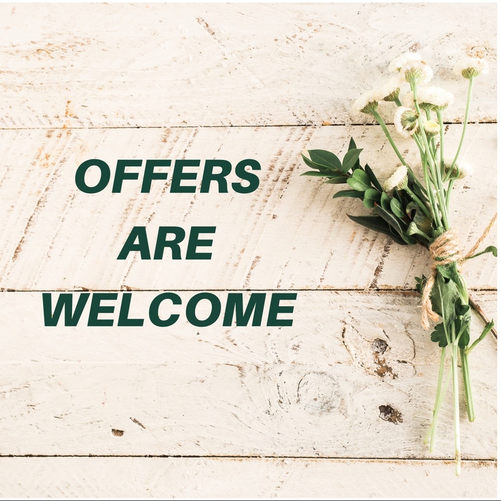 Offers are Welcome!